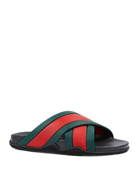 gucci women's agrado x pool slide sandals|Gucci ladies slides.